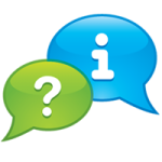 POC-200×200 conversation bubbles with ? and i clipart